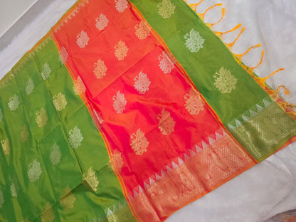 Saree un stiched blouse code SLS 384