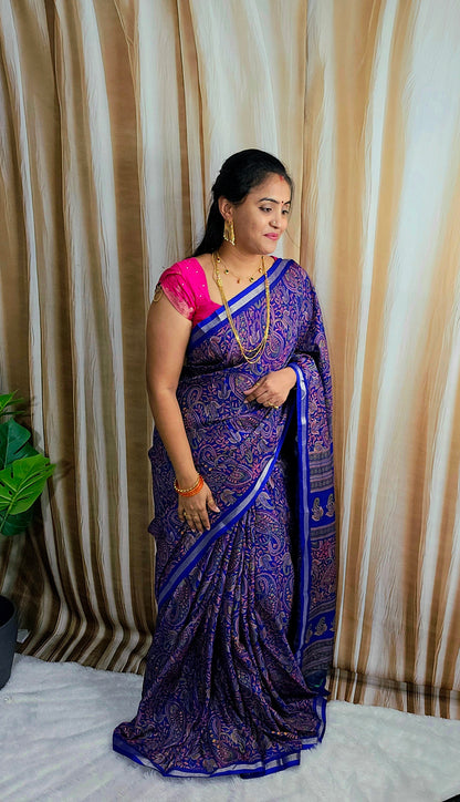 Saree un stiched blouse code SLS 654
