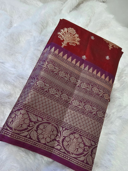Saree un stiched blouse code SLS 322