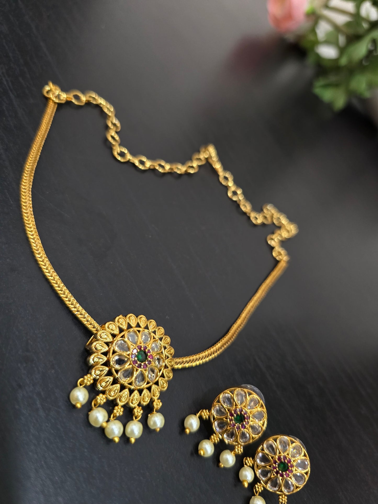 neck set With earinges 793J
