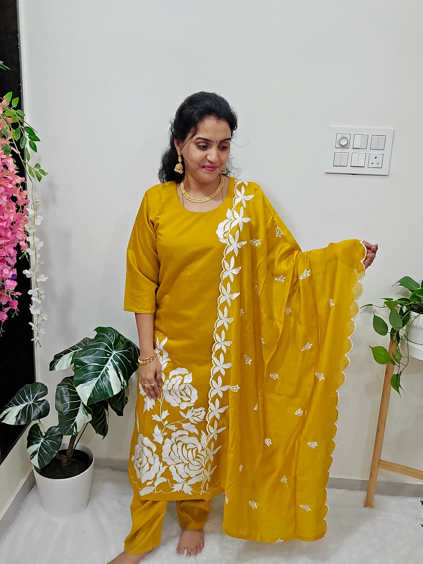3 peace kurthi set SLS 336