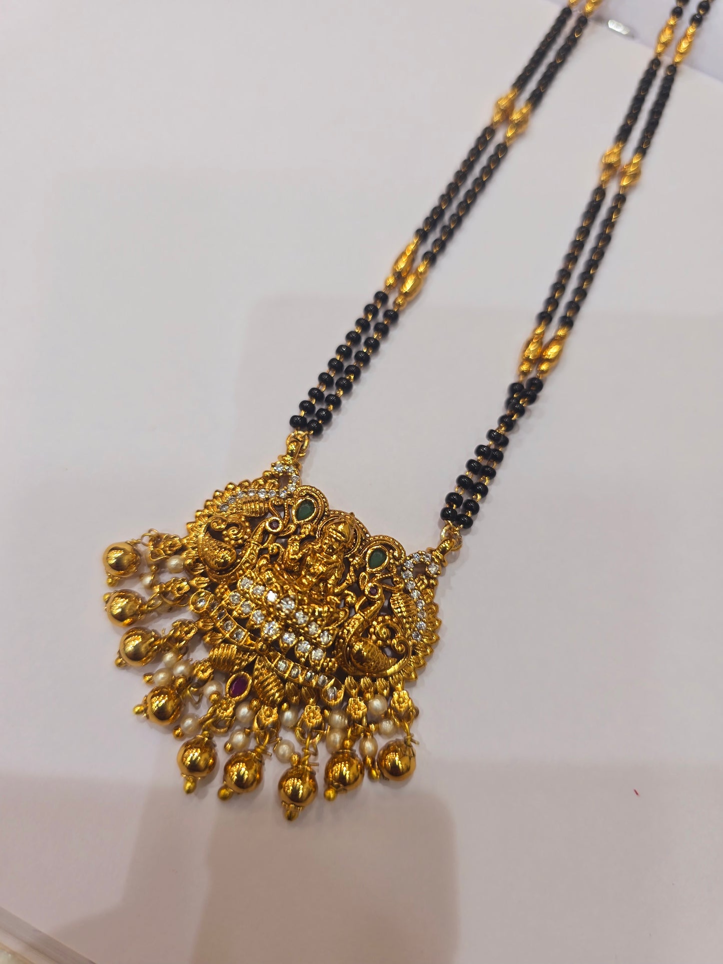 Long Black beads 248J