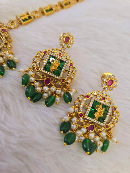 Neck set with earrings code SLS 730J