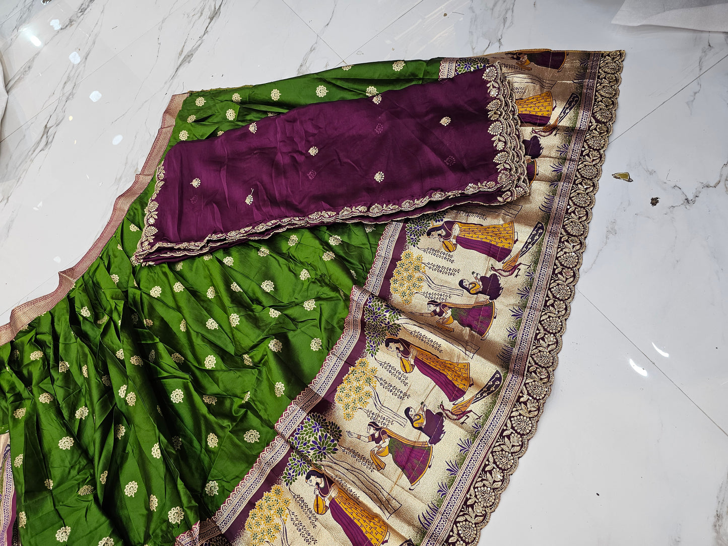 Sami stiched  lehenga set coad SLS 557