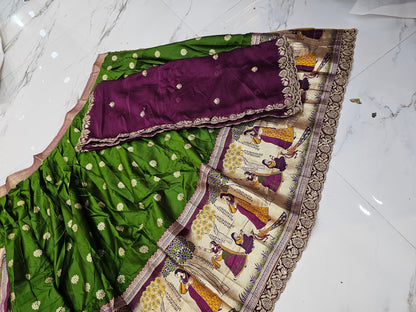 Sami stiched  lehenga set coad SLS 557