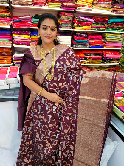 Saree un stiched blouse code SLS 670