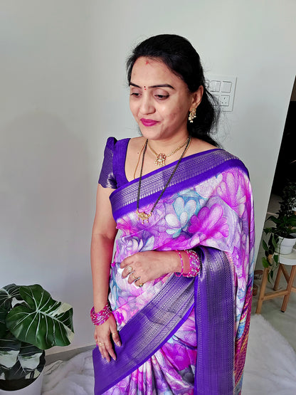 Saree un stiched blouse code SLS 372