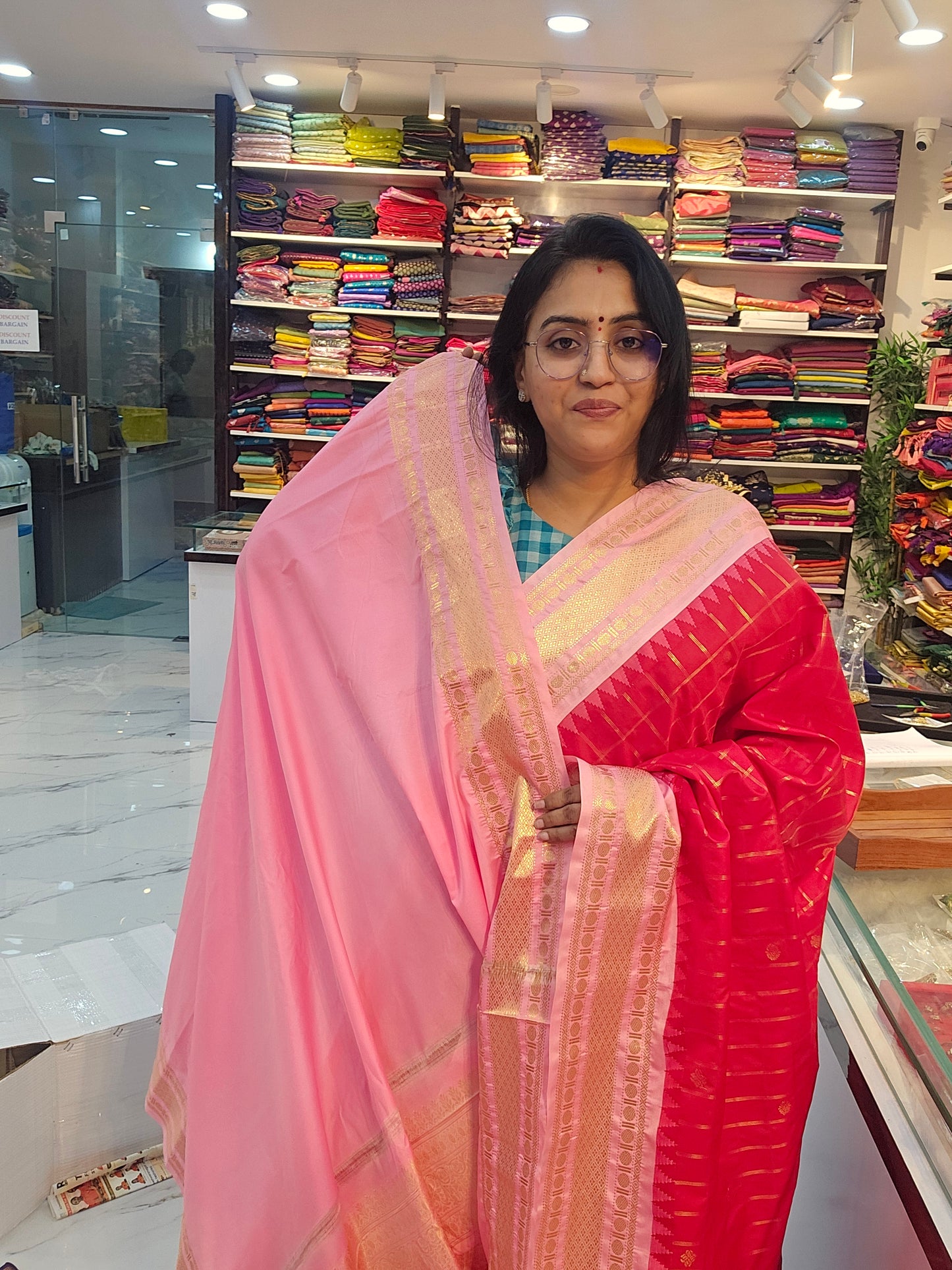 Saree un stitch blouse code SLS 683