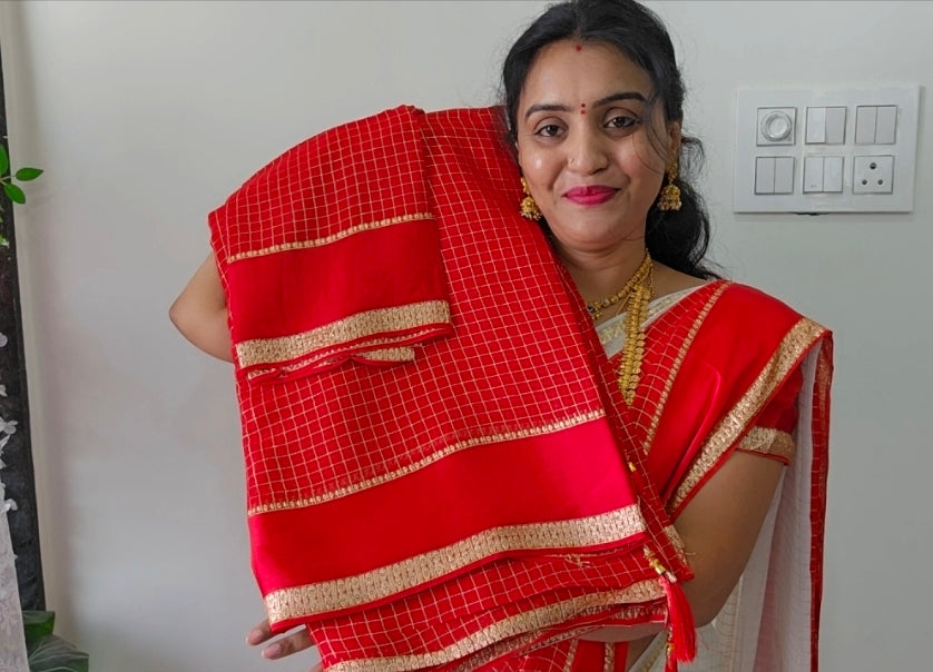 Saree un stiched blouse code SLS 468