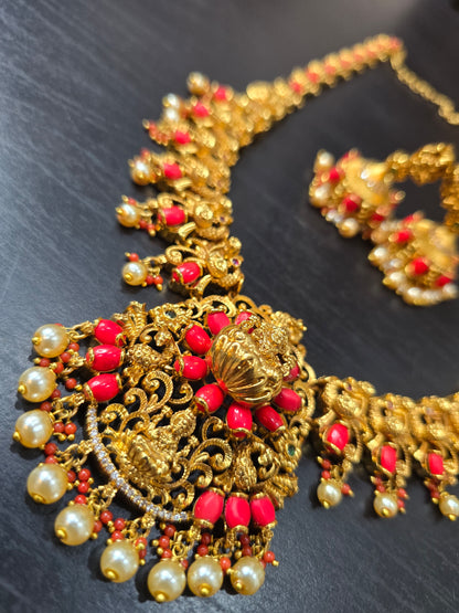 Long set with earrings code SLS 582J