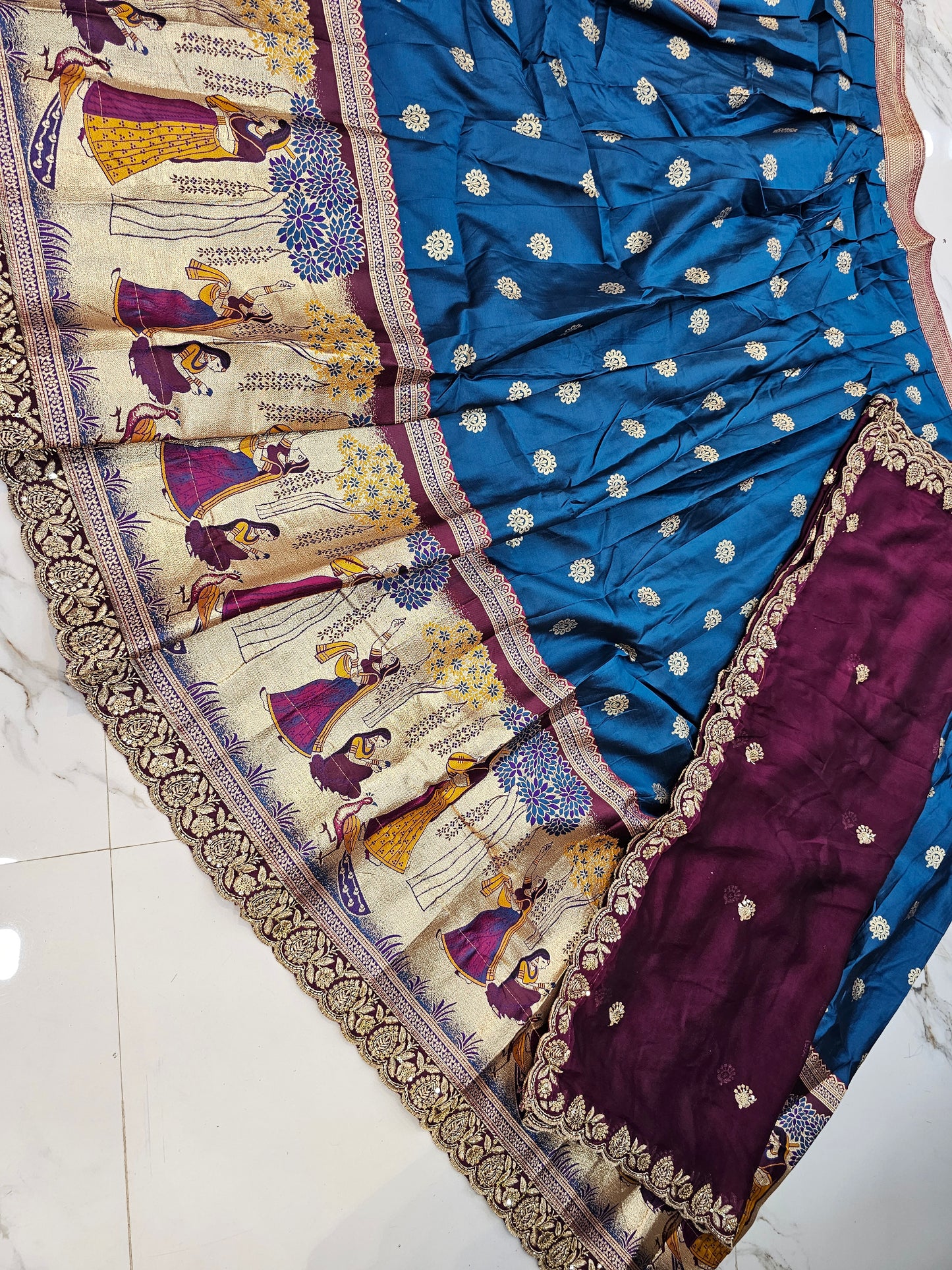 Sami stiched  lehenga set coad SLS 557