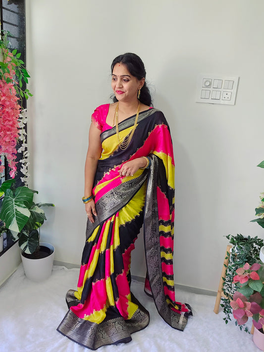 Saree un stiched blouse 284
