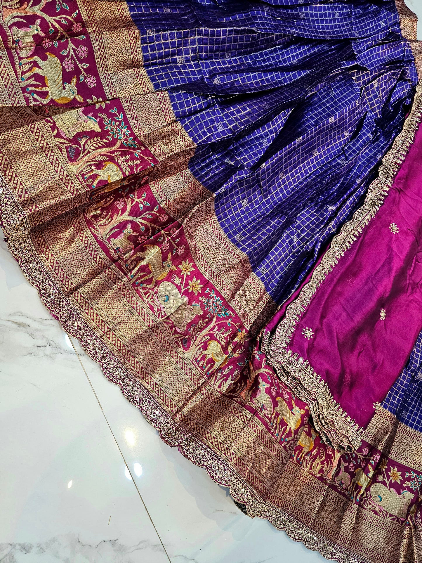 Sami stiched  lehenga set coad SLS 557