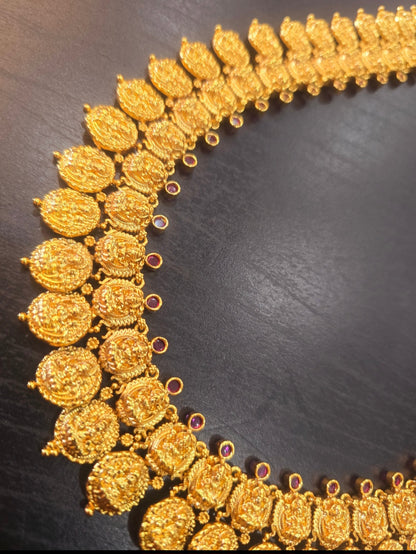 Lakshmi devi kasu mala Long set coad SLS 885J
