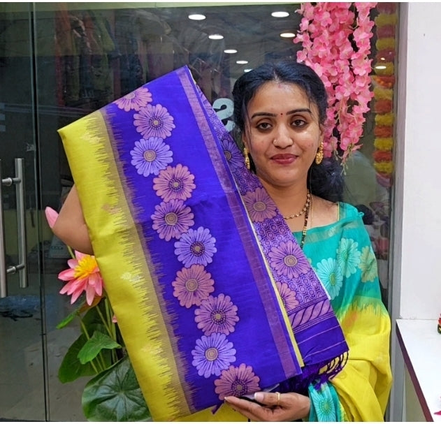 Saree un stitched blouse -SLS 65