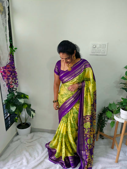 Saree un stiched blouse code SLS 423