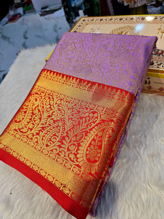 Saree un stiched blouse code SLS 577
