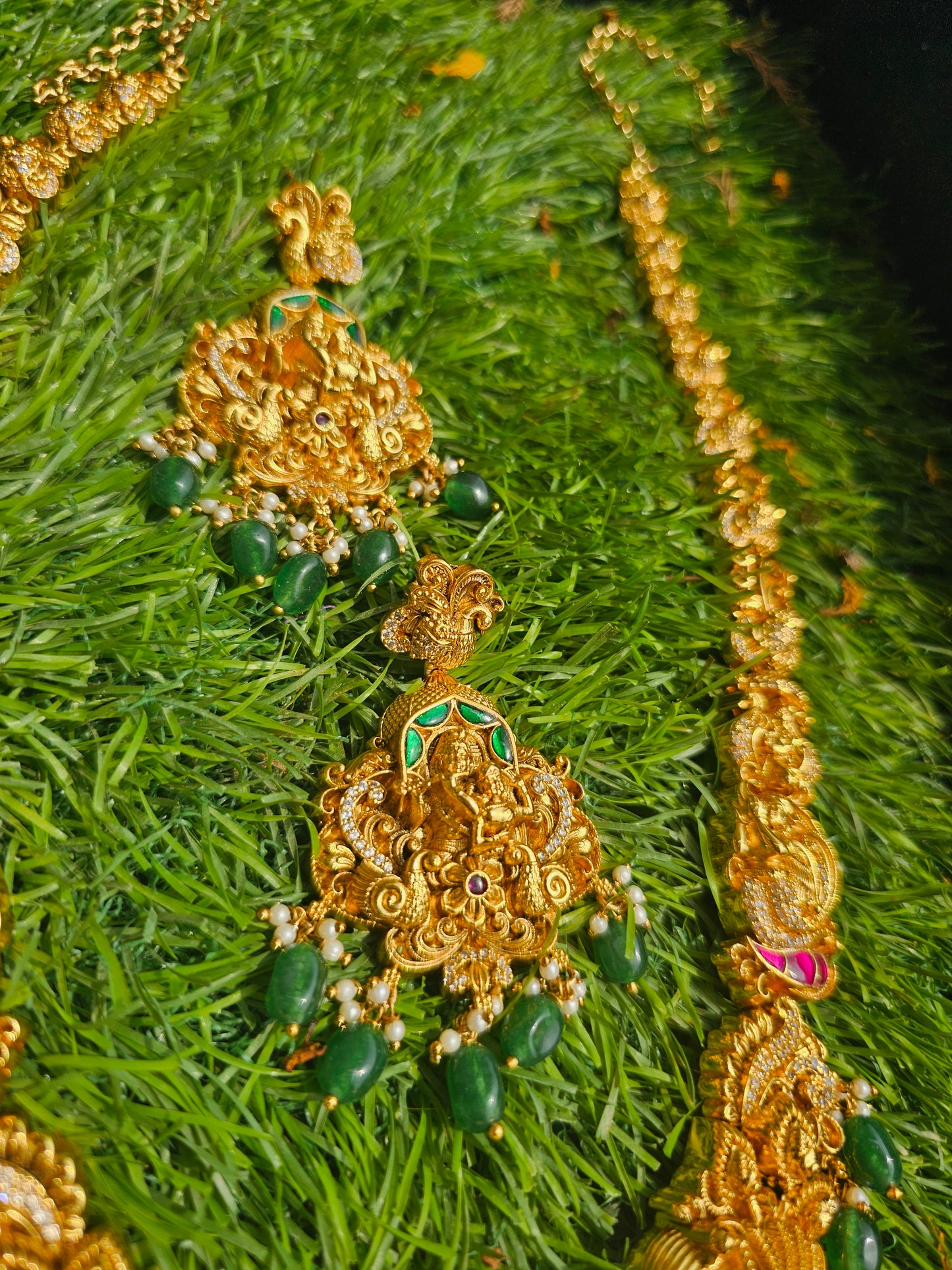 Long set with earrings code SLS 533J