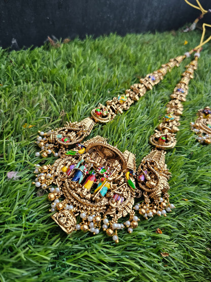 Long set with earrings code SLS 530J