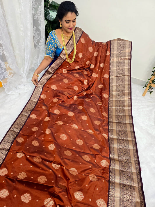 Saree un stiched blouse code SLS 420