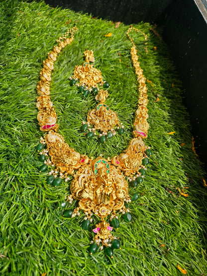 Long set with earrings code SLS 533J