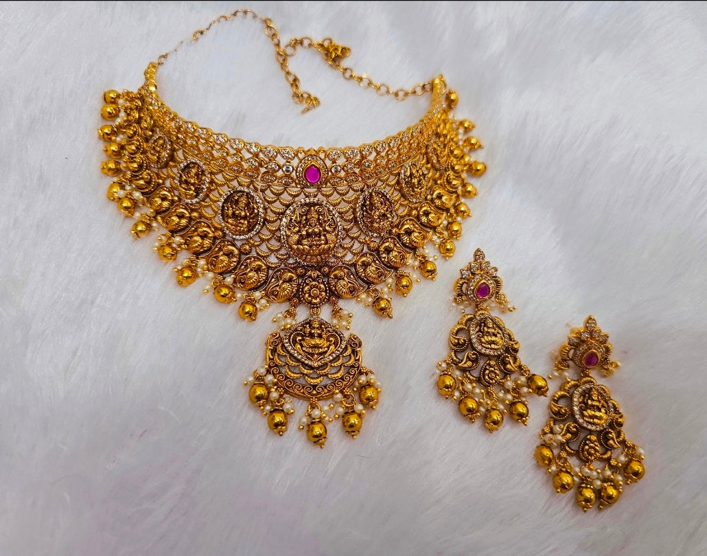 Chocker with earrings SLS code 395J