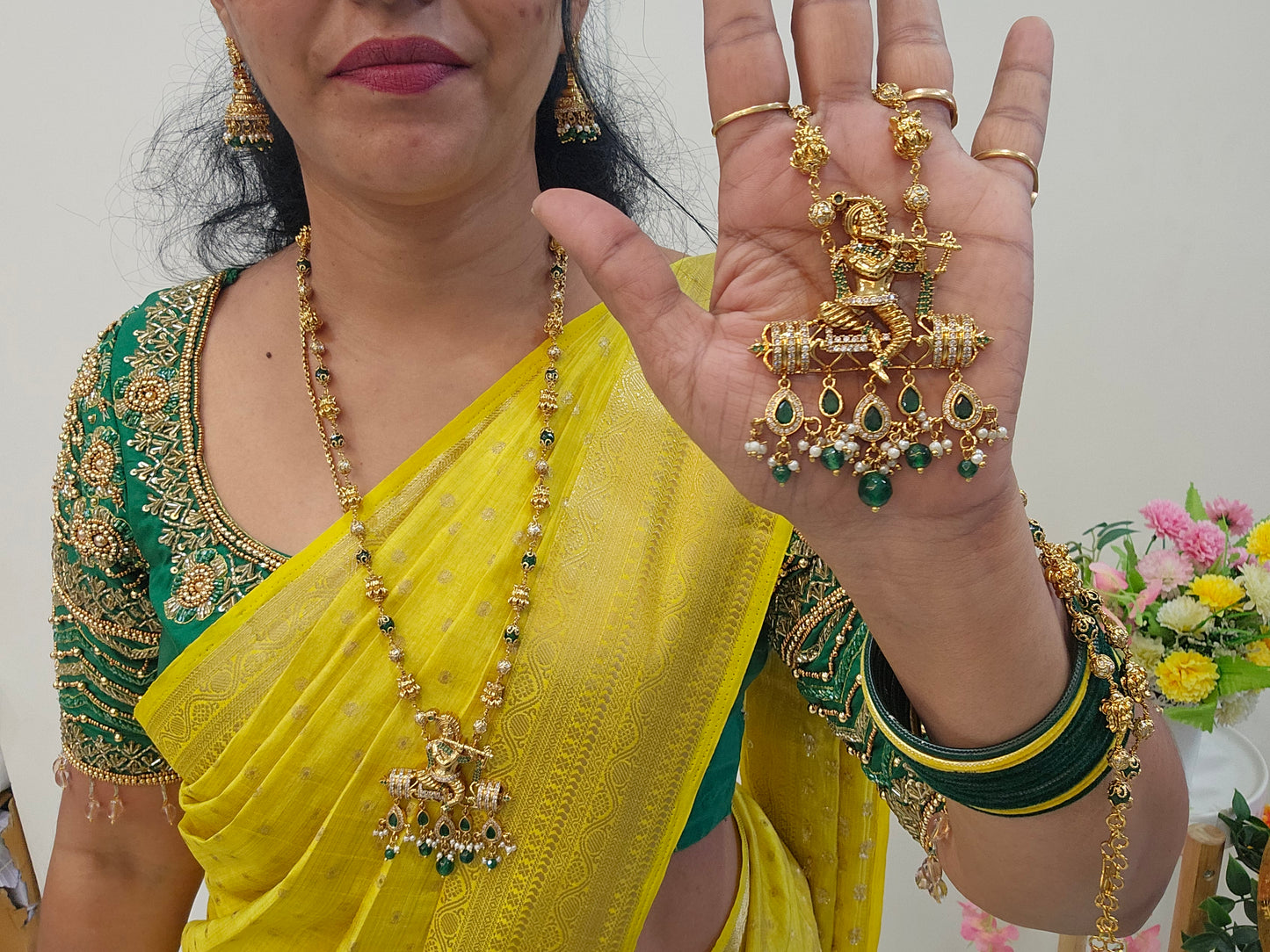 Handmade Sri Krishna Mala  - SLS92J