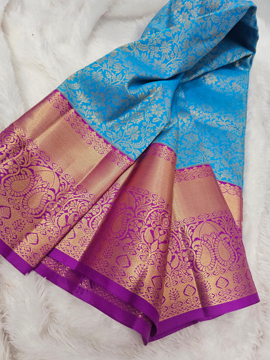Saree un stiched blouse code SLS 574