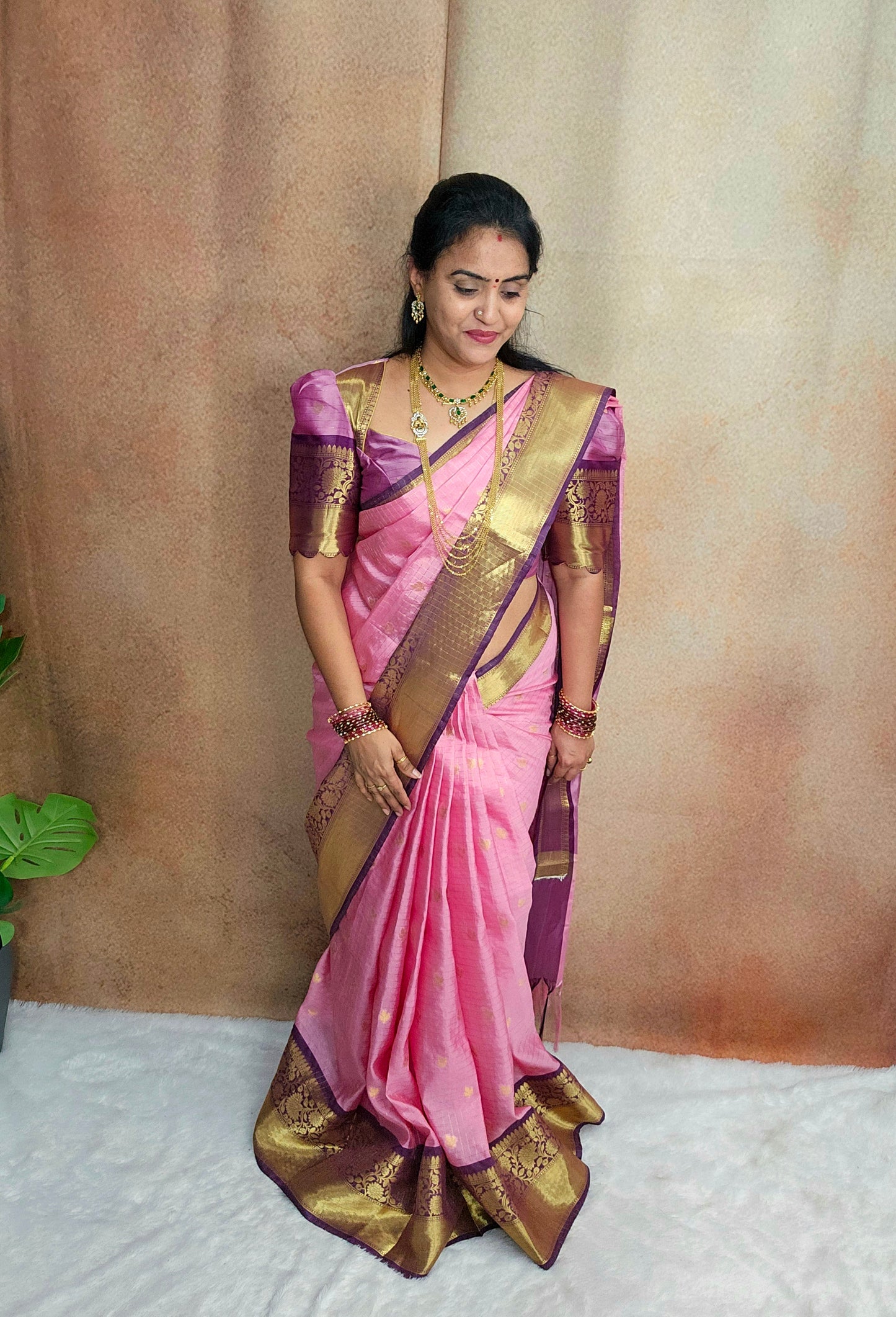 Saree un stiched blouse code SLS 671
