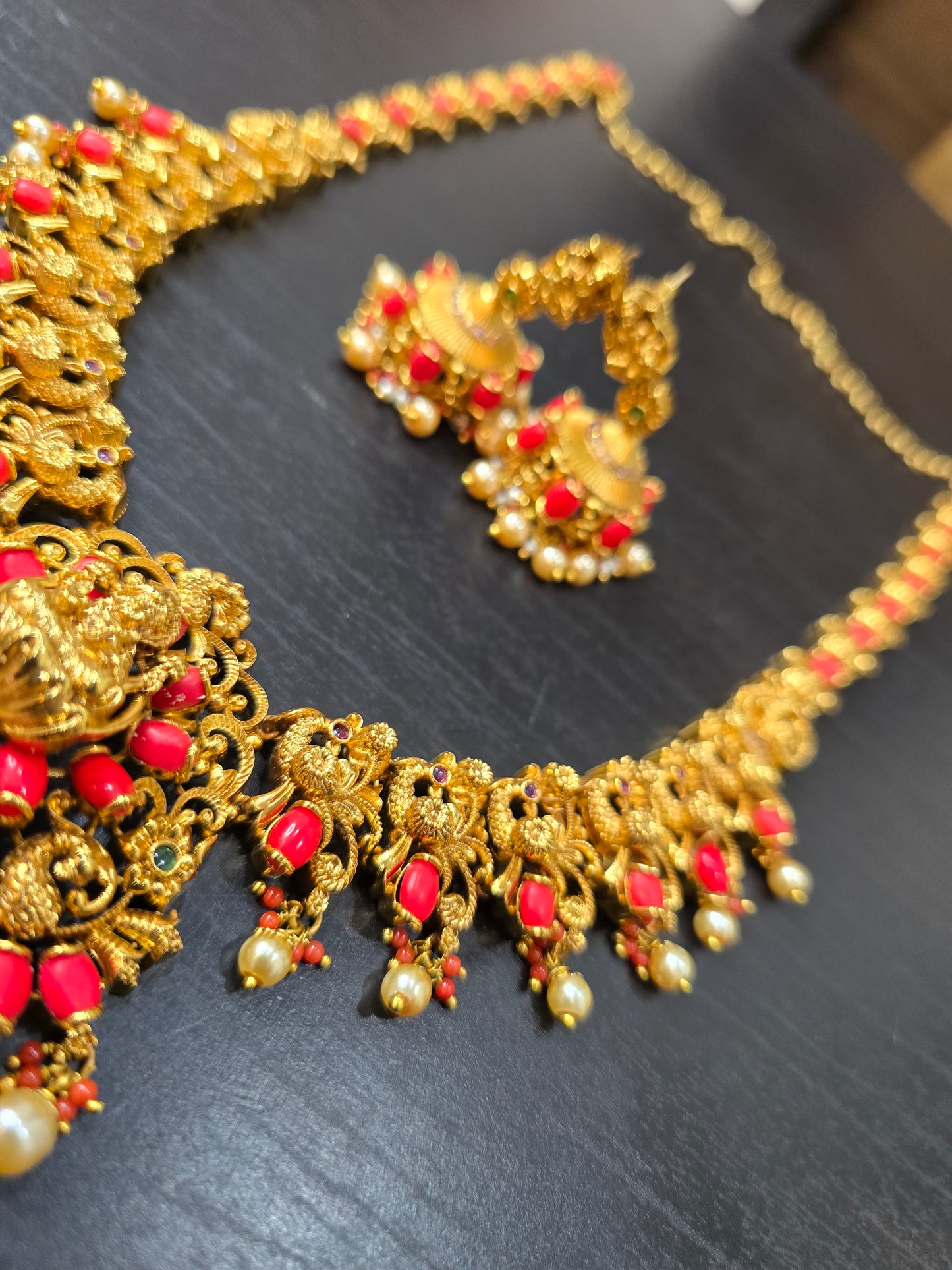 Long set with earrings code SLS 582J
