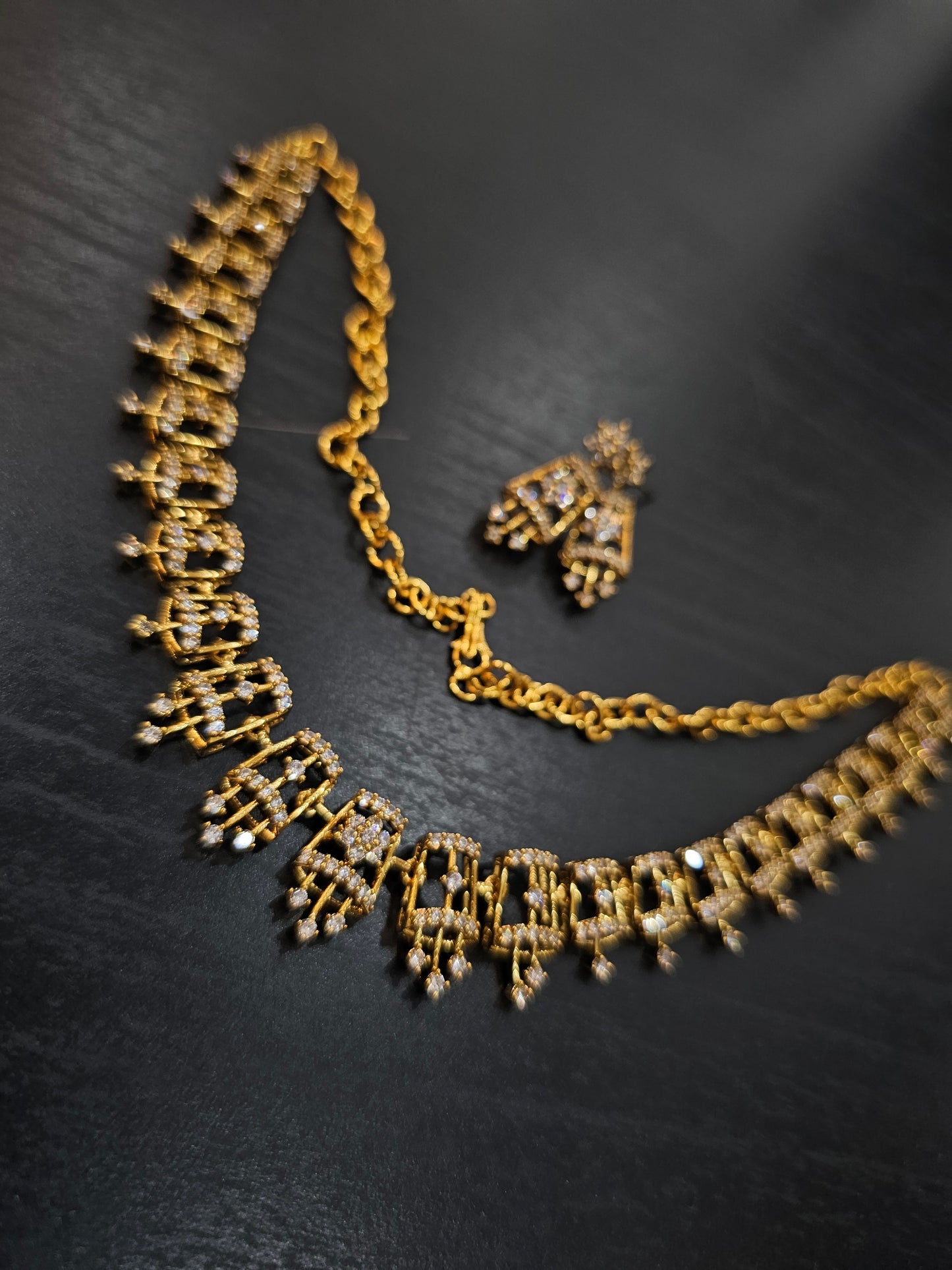 Neck set with earrings code SLS 540J