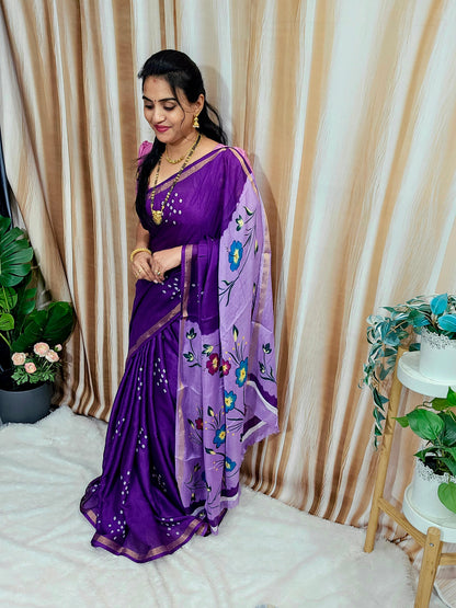Saree un stiched blouse code SLS 642