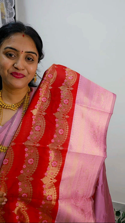 Saree un stiched blouse code SLS 563