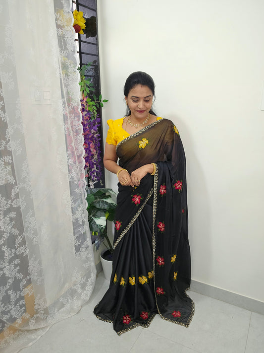 Saree un stiched blouse code SLS 634