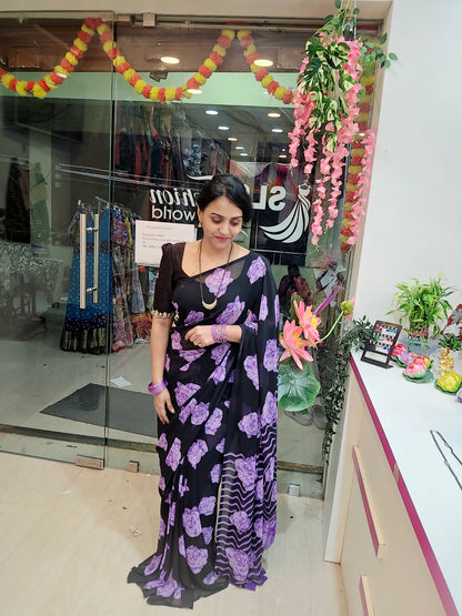 Saree un stiched blouse code SLS236