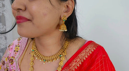 Neck set with earrings code SLS 591J