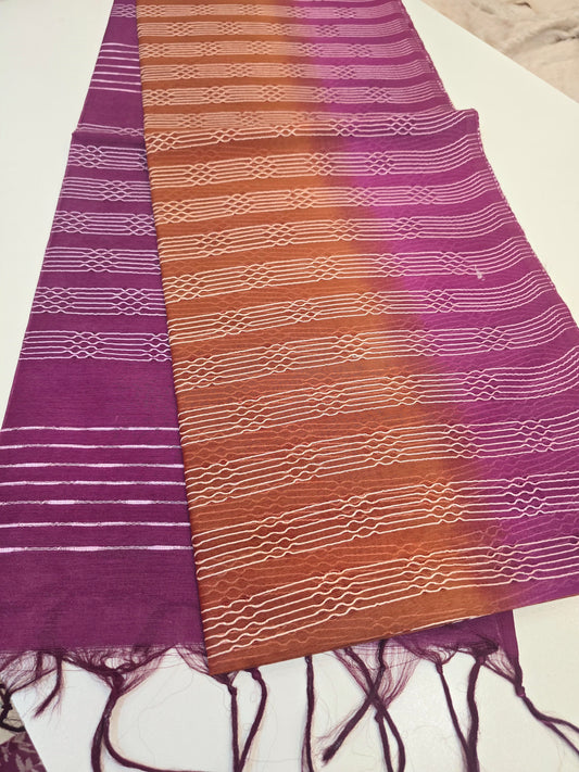 Saree un stiched blouse code SLS
