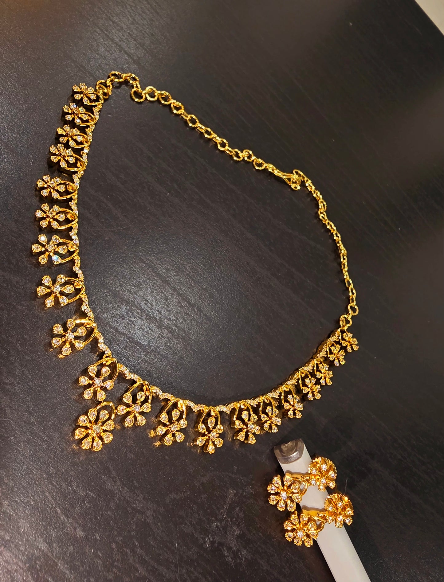Neck set with earrings Code SLS 348 J
