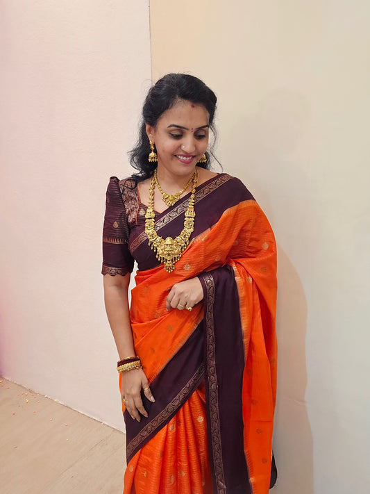 Saree un stiched blouse code SLS 238