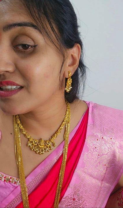 Neck set with earrings code SLS 720J