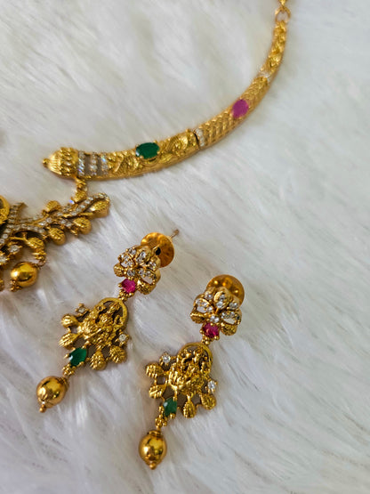 Neck set with earrings code SLS 463J