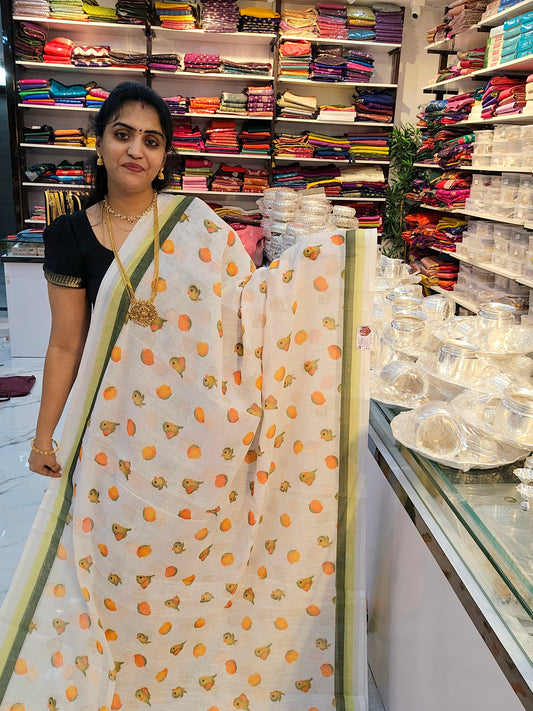 Saree un stiched blouse code SLS 689