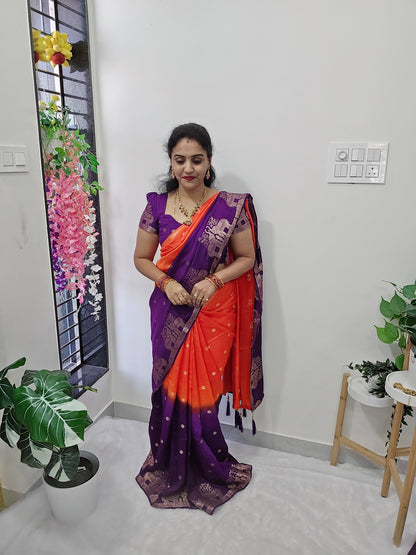 Saree un stiched blouse code SLS 374