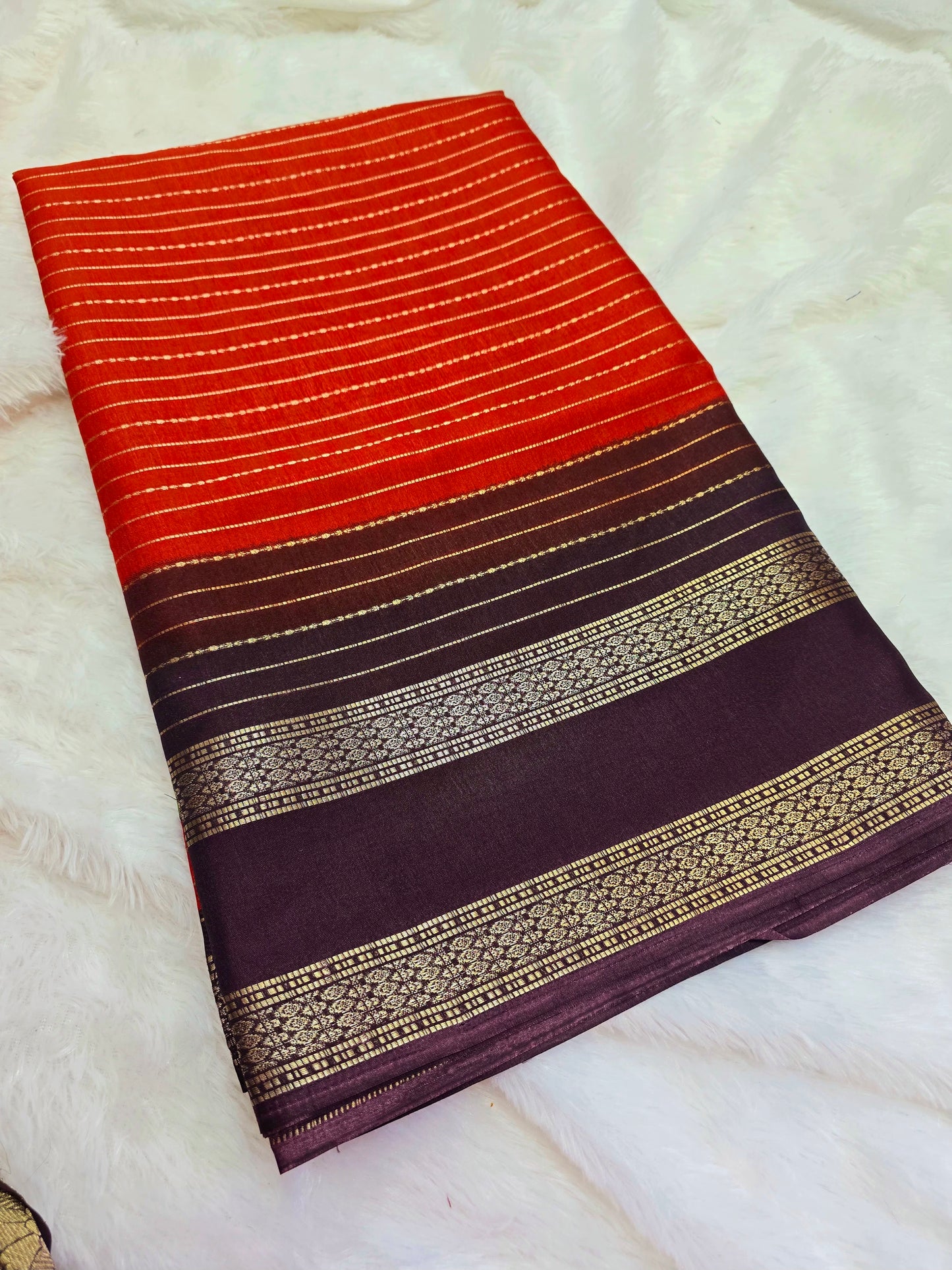 Saree un stiched blouse code SLS 391