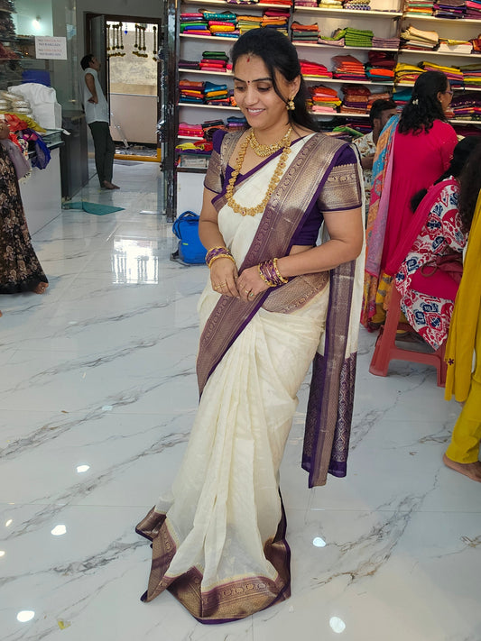 Saree un stiched blouse code SLS 691