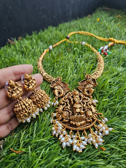 Neck set with earrings code SLS 531J