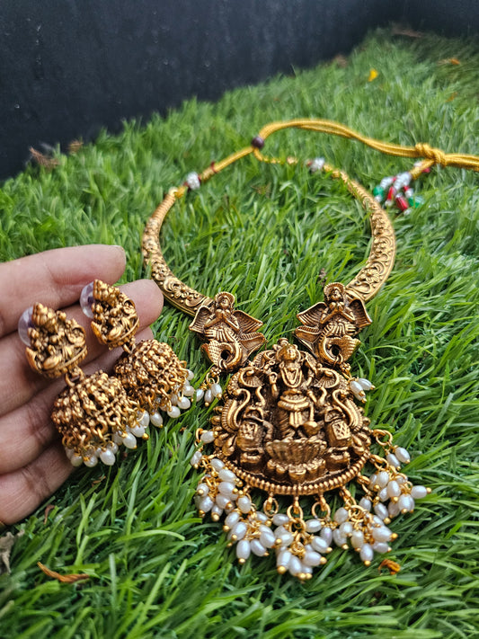 Neck set with earrings code SLS 531J