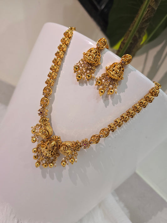 Neck set with earrings Code SLS 367 J