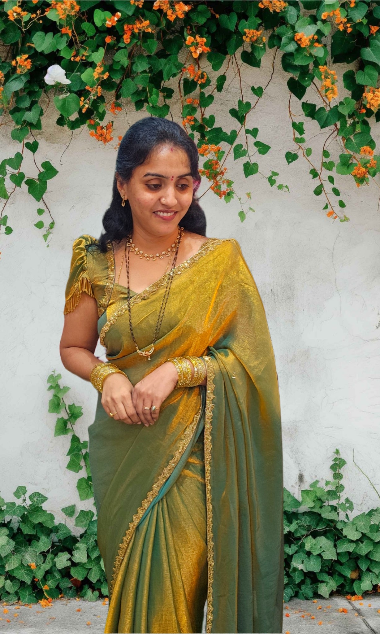 Saree un stitched blouse - SLS74