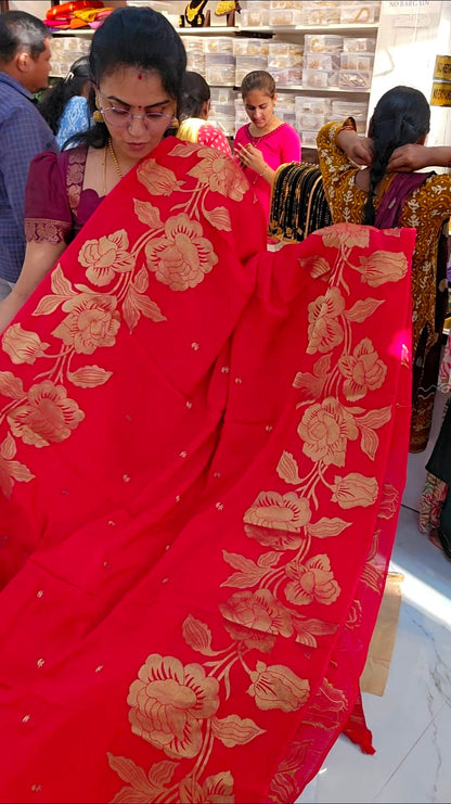 Saree un stiched blouse code SLS 705
